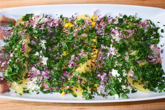 Matjessill Sallad