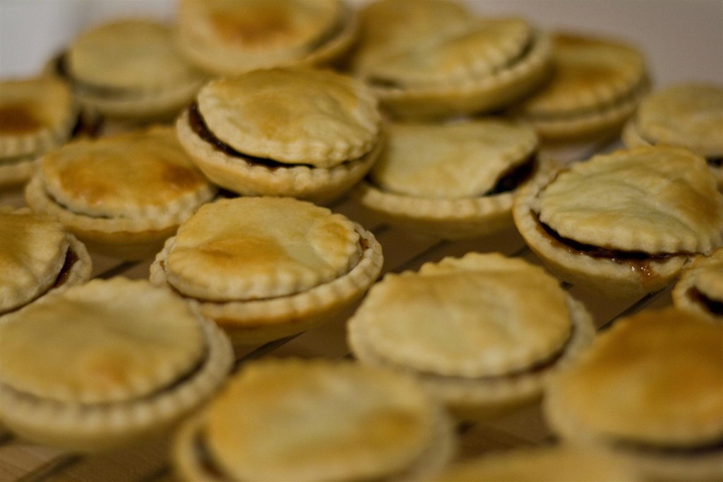 Baked minced pies