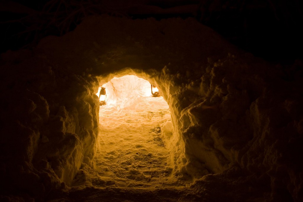 Snow cave