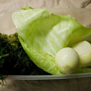 Vegetable stock ingredients
