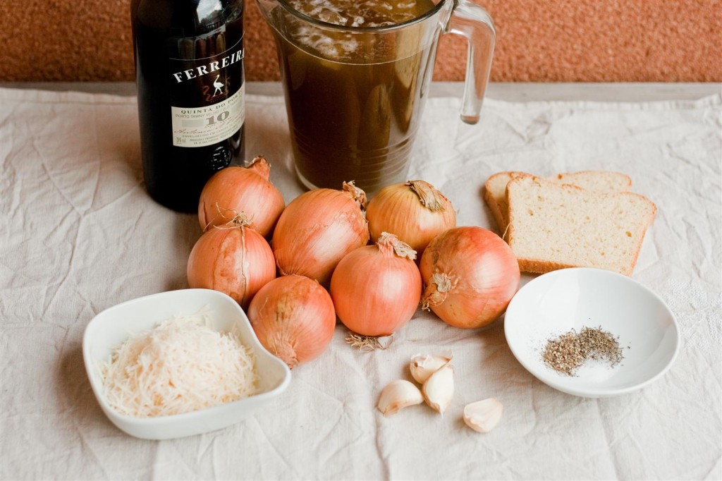 French Onion Soup ingredients