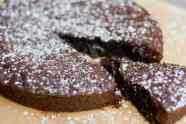 Kladdkaka Gooey Swedish Chocolate Cake Five Euro Food
