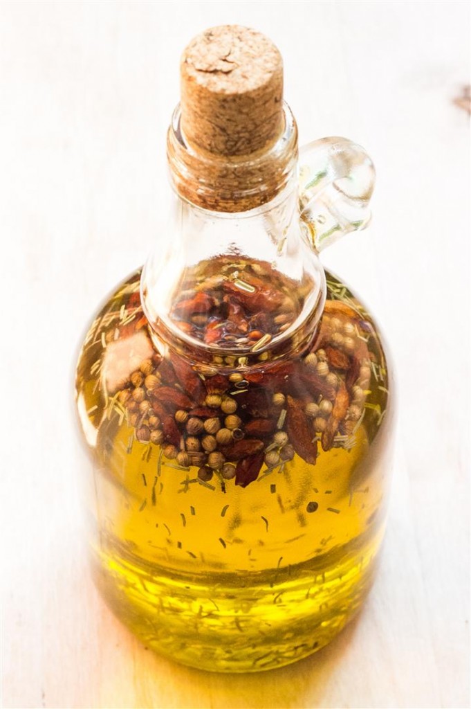 The infused oil