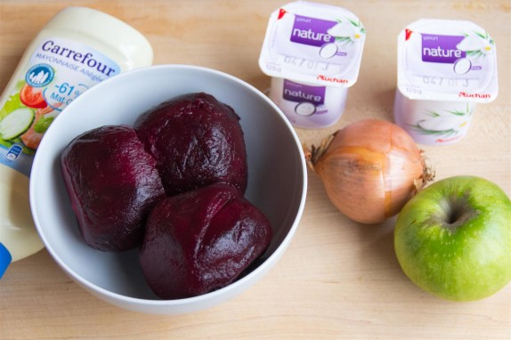 Christmas Beetroot Salad ingredients