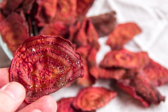 Hand-cooked Beet Chips