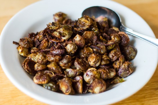 Curry-Roasted Brussels Sprouts