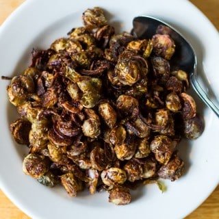 Curry Roasted Brussels Sprouts