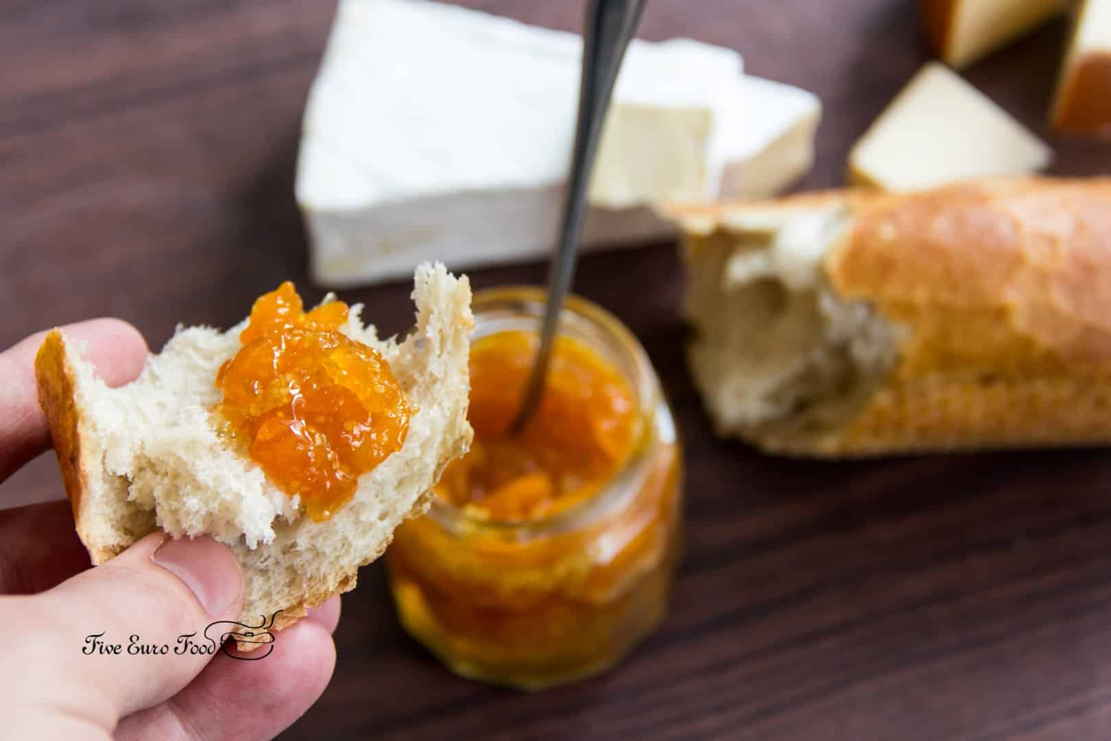 Physalis and Green Tea Jam Five Euro Food